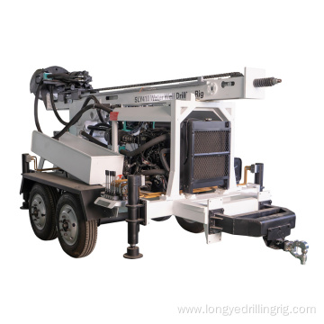 Small Hydraulic Water Well Drilling Rig Machine